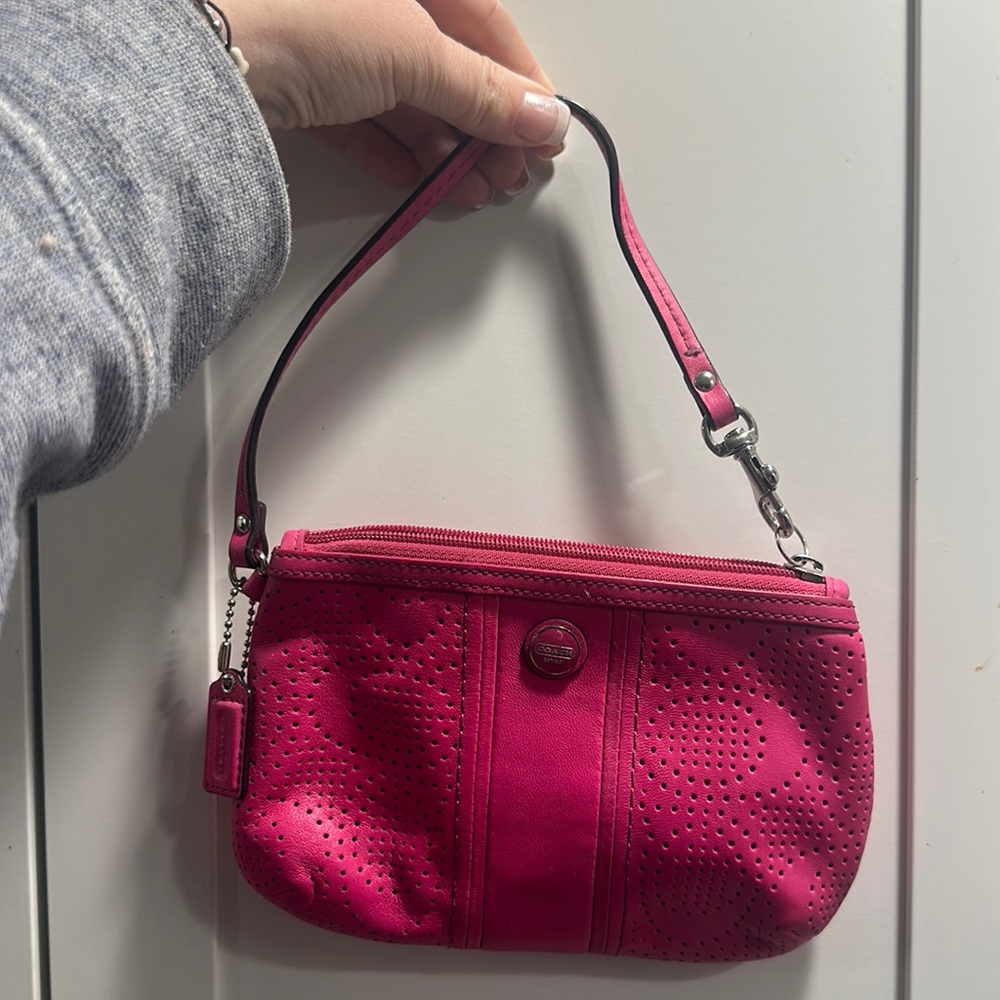 Coach wristlet